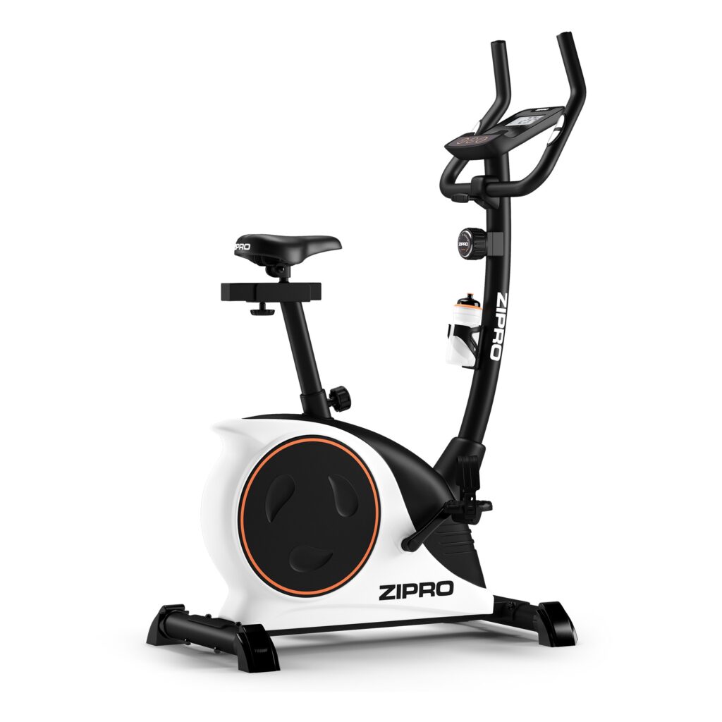 Bicicleta fitness Zipro Nitro RS Volanta 8kg Greutate maxima utilizator 150 kg Sistem de rezistenta Magnetic rezistenta 8 nivele cu afisaj Time speed dist cal cu suport dla dispozitive mobile cu masurarea pulsului